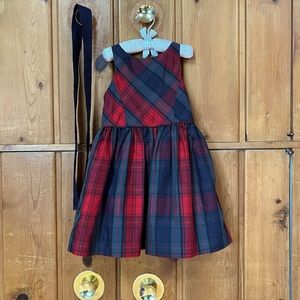 Polo Ralph Lauren Plaid Holiday Dress 4T